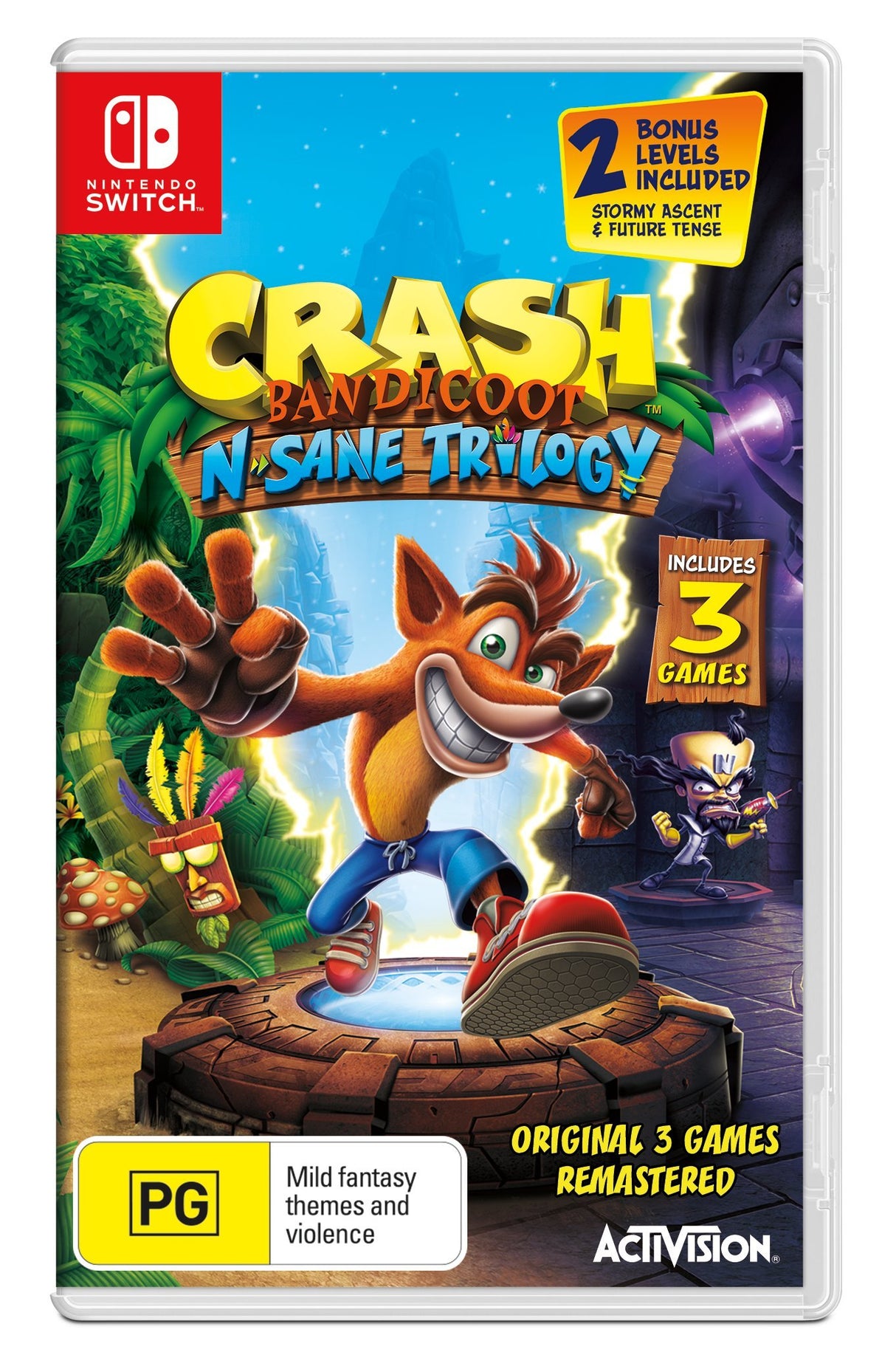 Crash Badicoot N-Sane Trilogy Nintendo Switch