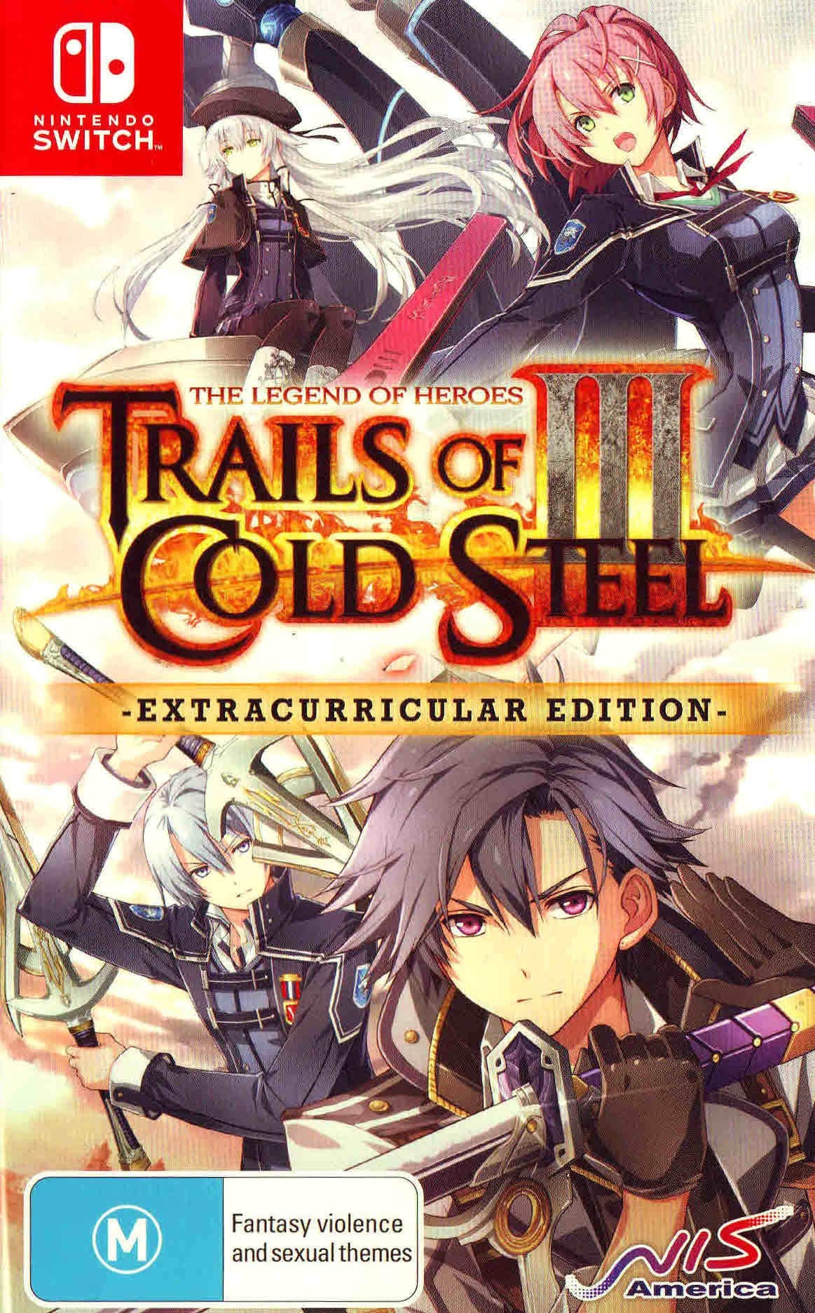 The Legend of Heroes Trails of Cold Steel III Extracurricular Edition Nintendo Switch Game