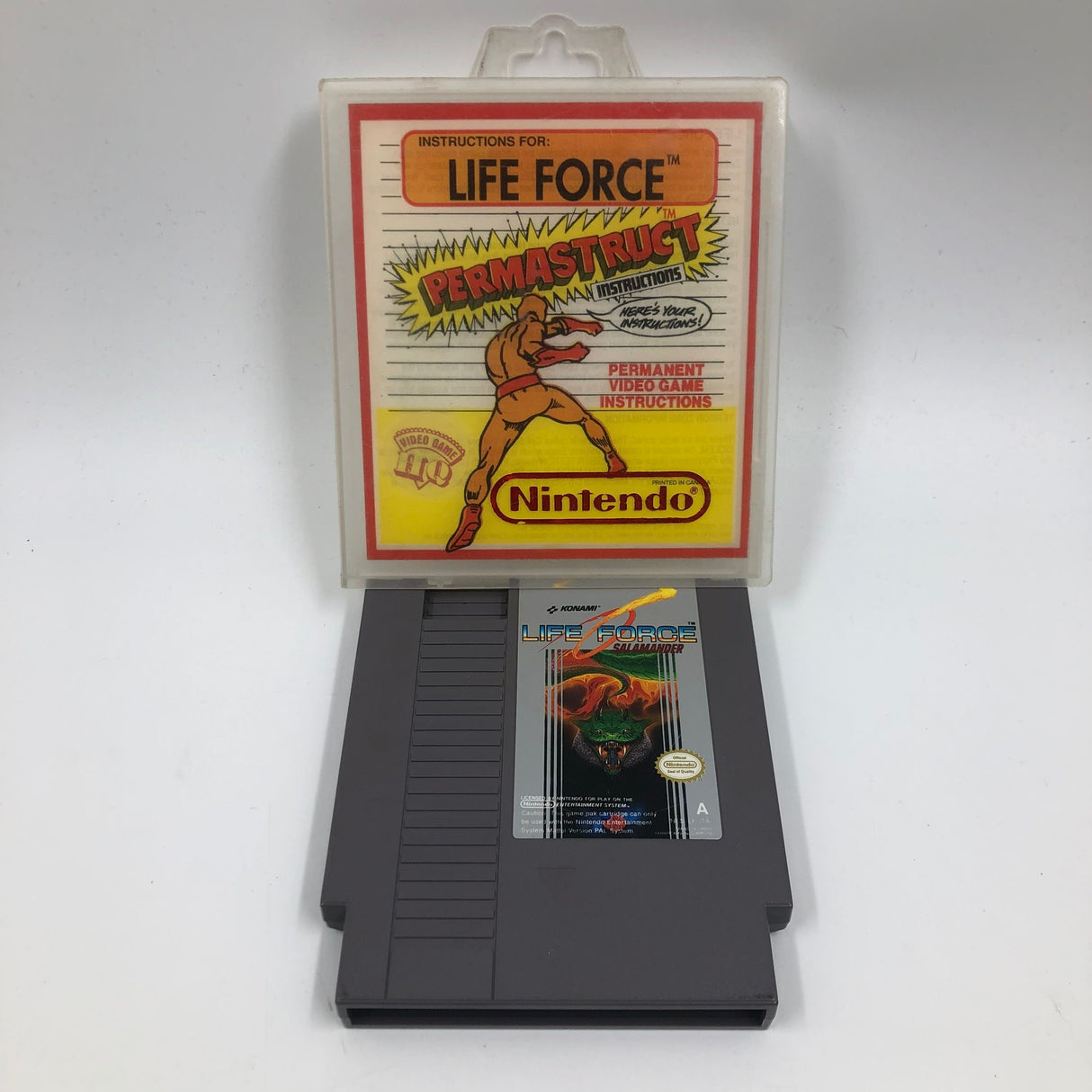 Life Force Salamander Nintendo Entertainment System NES Game PAL - Trippy Trades 