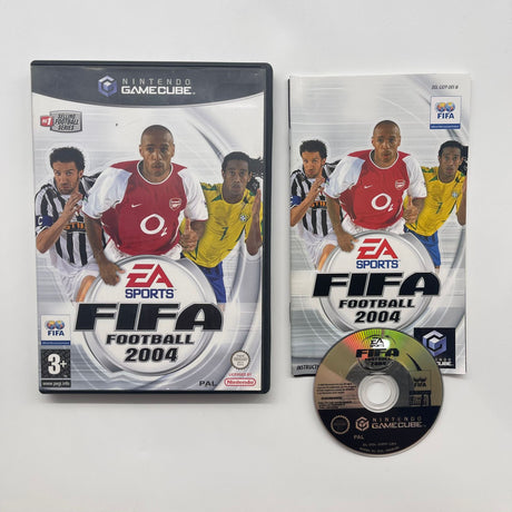 FIFA football 2004 Nintendo Gamecube Game + Manual PAL - Trippy Trades 