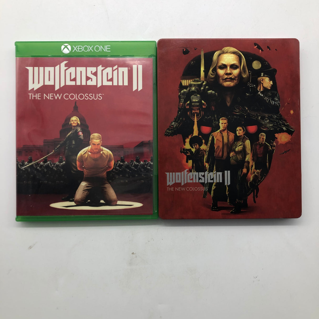 Wolfenstein 2 The New Colossus Xbox One Game Steelbook Edition PAL