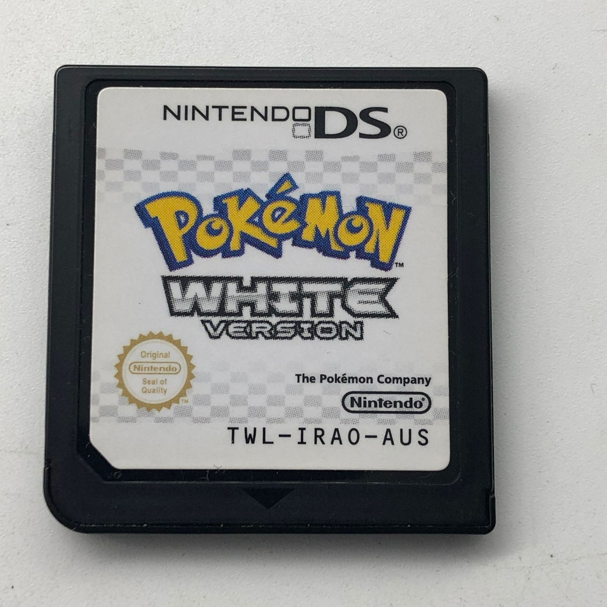 Pokemon White Version Nintendo DS Game Cartridge