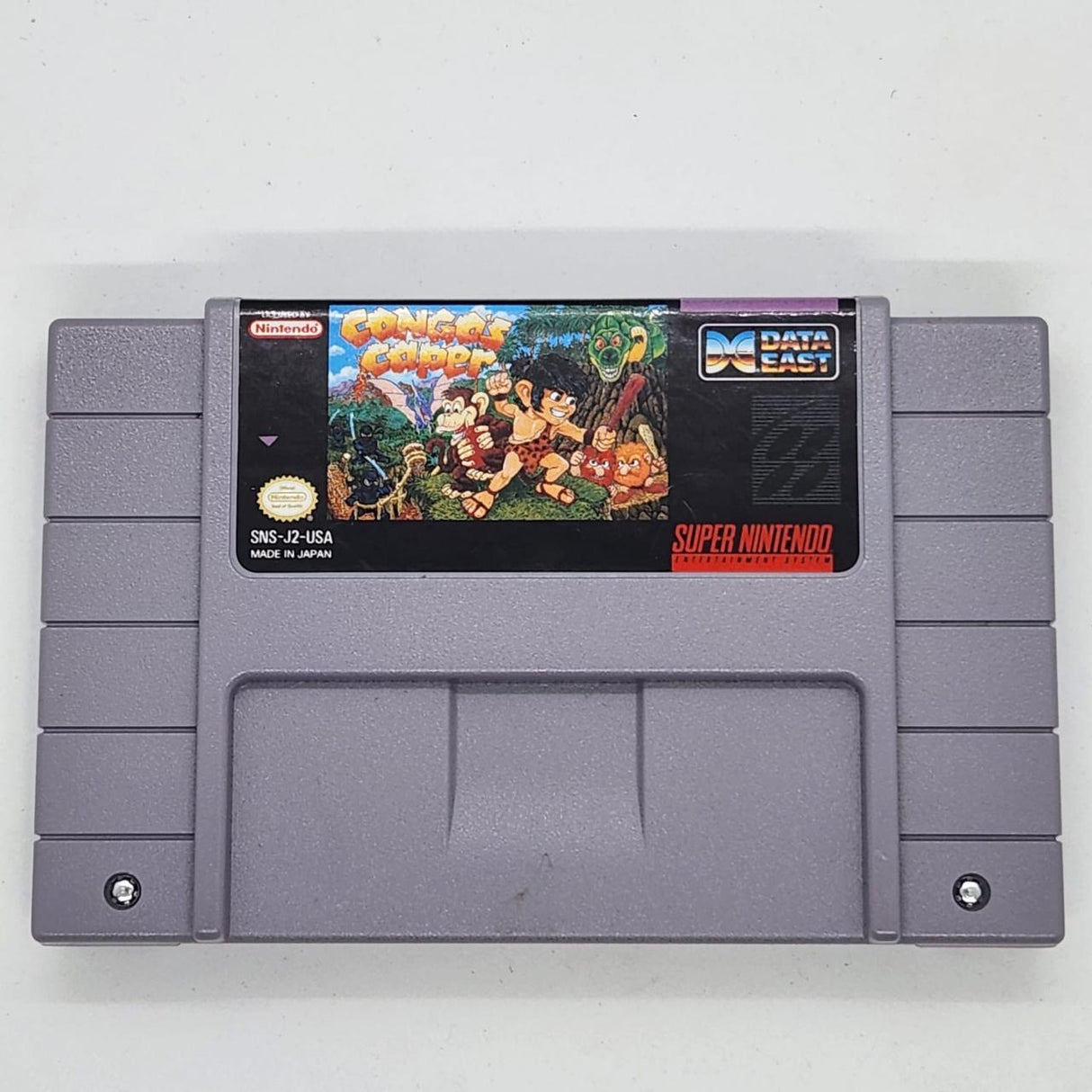 Congo's Caper Super Super Nintendo SNES Game Cartridge NTSC U/C