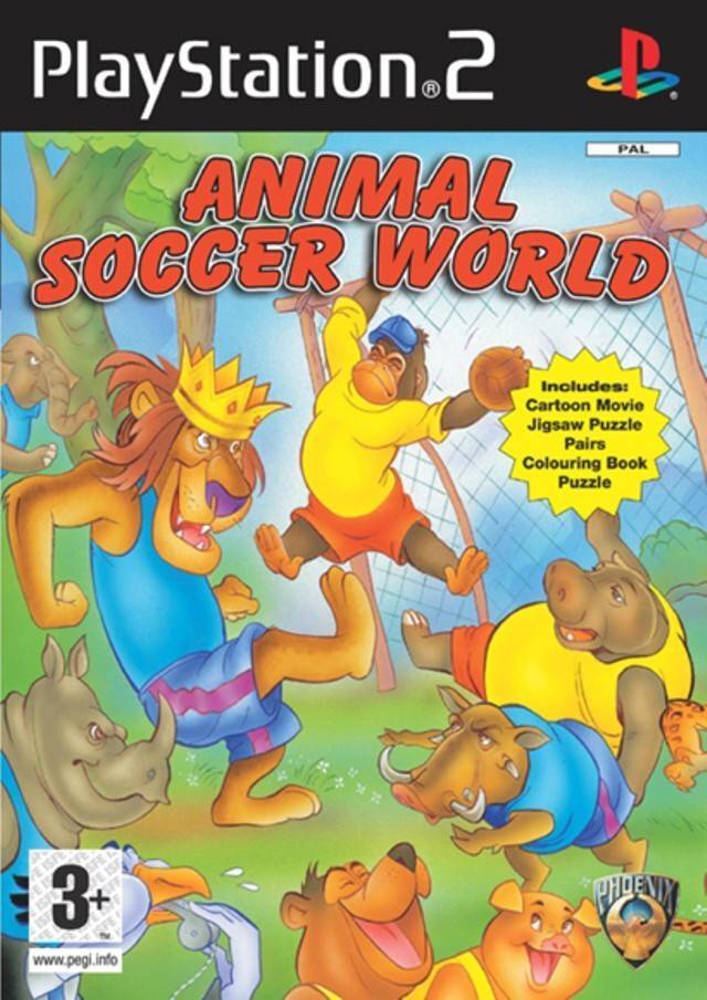 Animal Soccer World Playstation 2 PS2 Game PAL