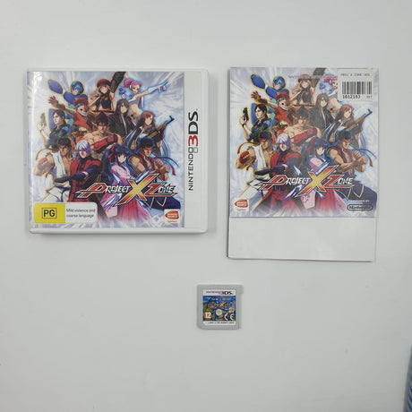 Project X Zone Nintendo 3DS Game + Manual PAL - Trippy Trades 