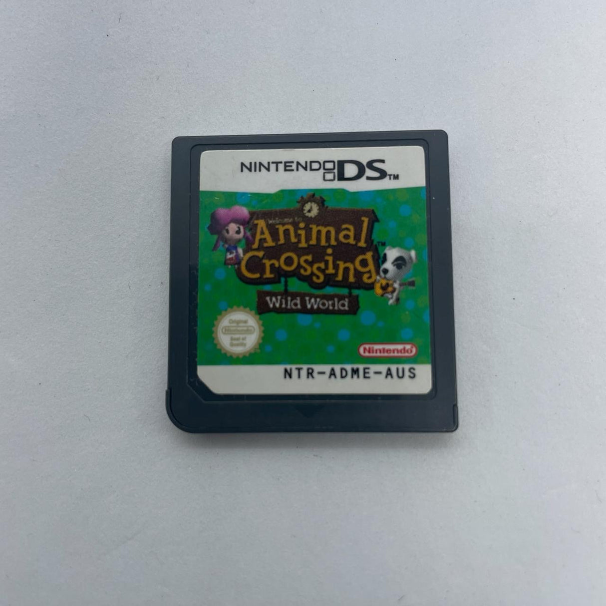 Animal Crossing Wild World Nintendo DS Game Cartridge