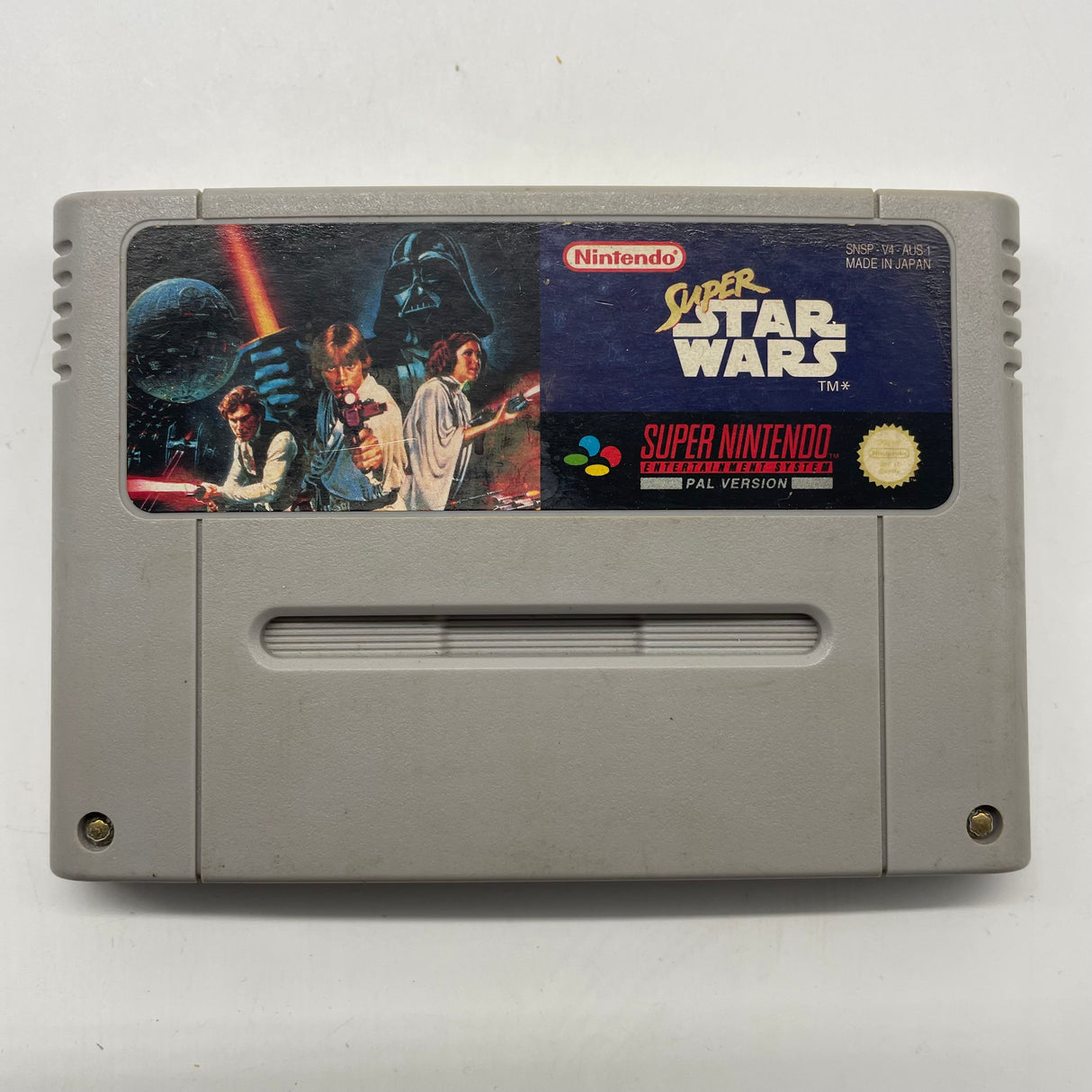 Super Star Wars SNES Super Nintendo Entertainment System Game Cartridge Only PAL