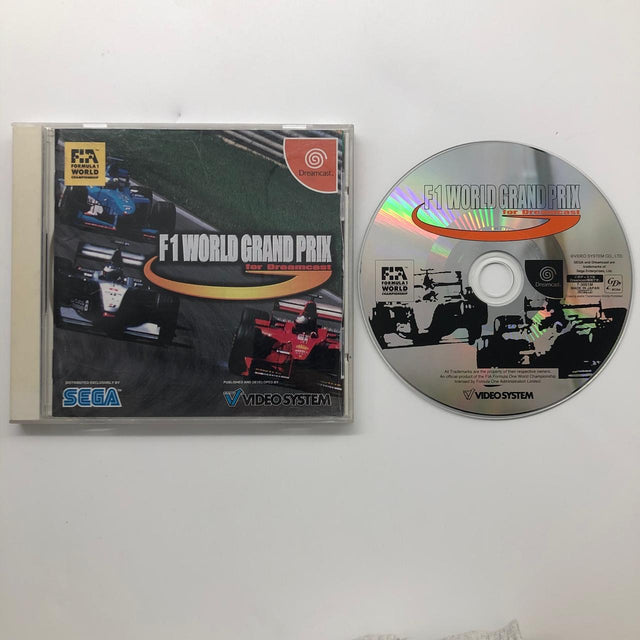 F1 world Grand Prix Sega Dreamcast Game Japan 28A4 - Trippy Trades 