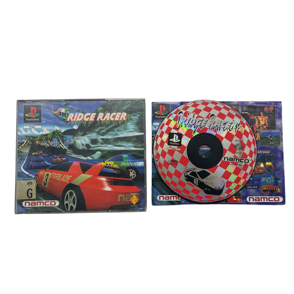 Ridge Racer PlayStation 1 PS1 PAL