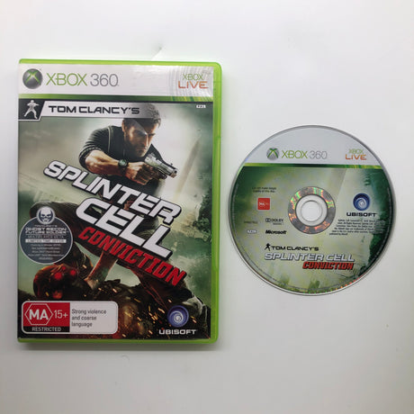 Tom Clancys Splinter Cell Conviction Xbox 360 Game PAL 28A4 - Trippy Trades 