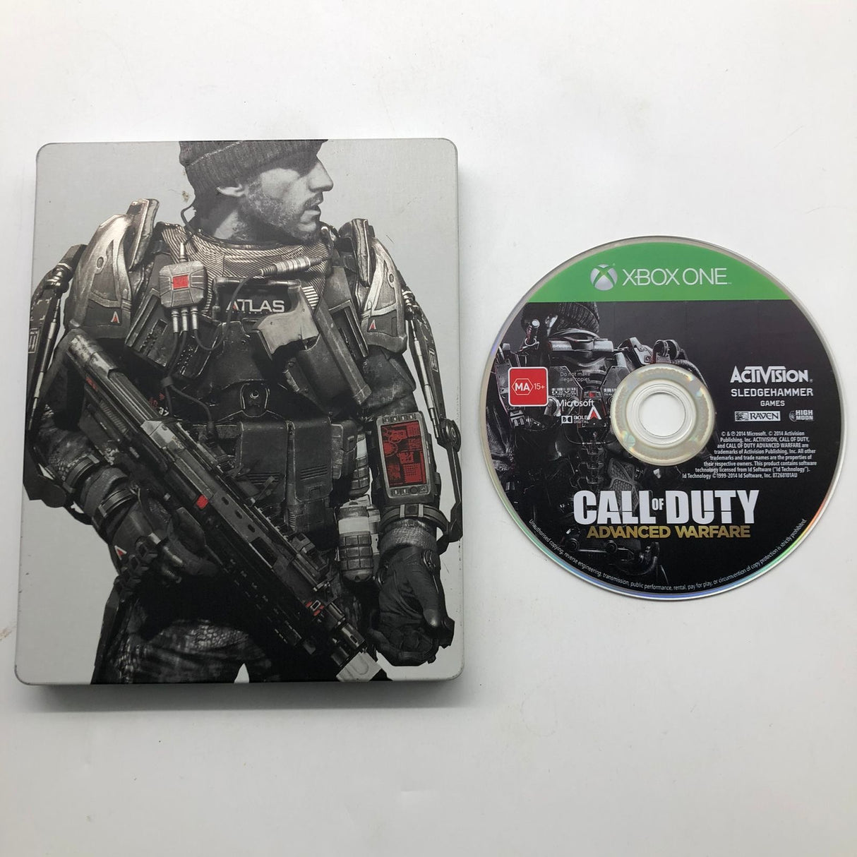 Call of Duty Advanced Warfare Steelbook Edition Xbox one Game PAL 25AU4