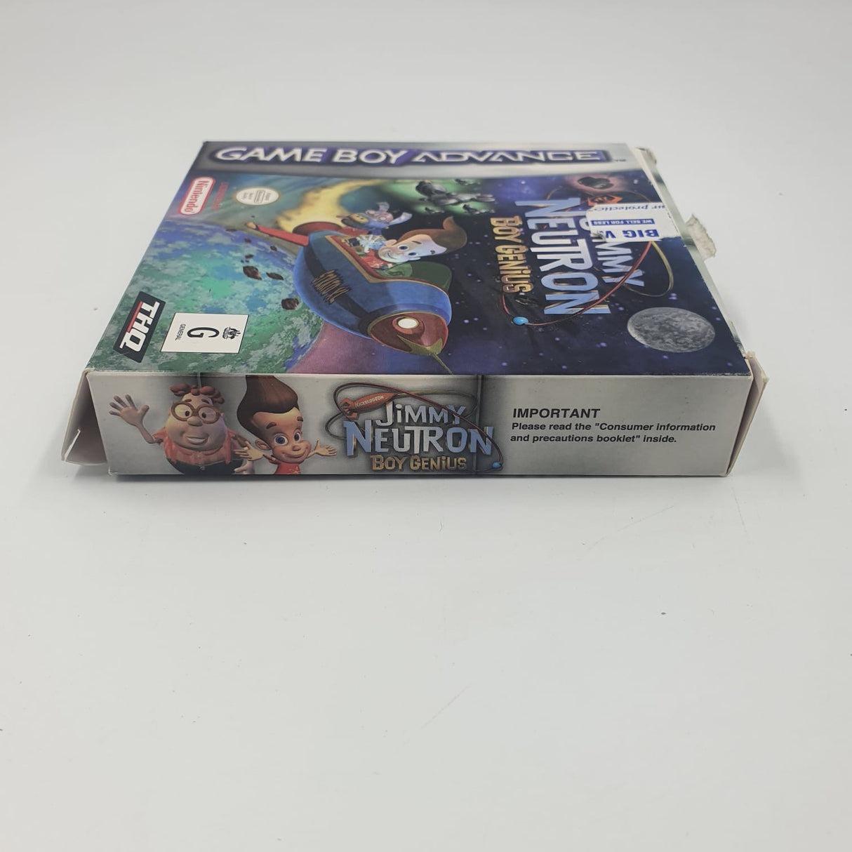 Jimmy Neutron Nintendo Gameboy Advance GBA Game Boxed Complete PAL - Trippy Trades 