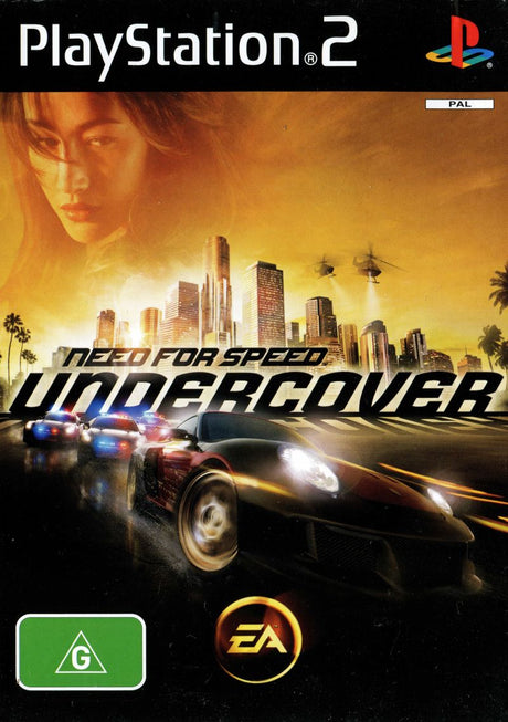 Need for Speed: Undercover Playstation 2 PS2 Game PAL Sony Playstation 2 Game