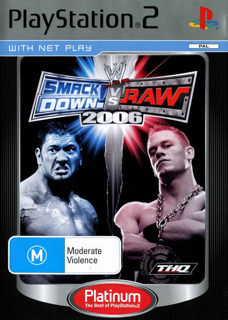 WWE SmackDown! vs. Raw 2006 Playstation 2 PS2 Game PAL Sony Playstation 2 Game