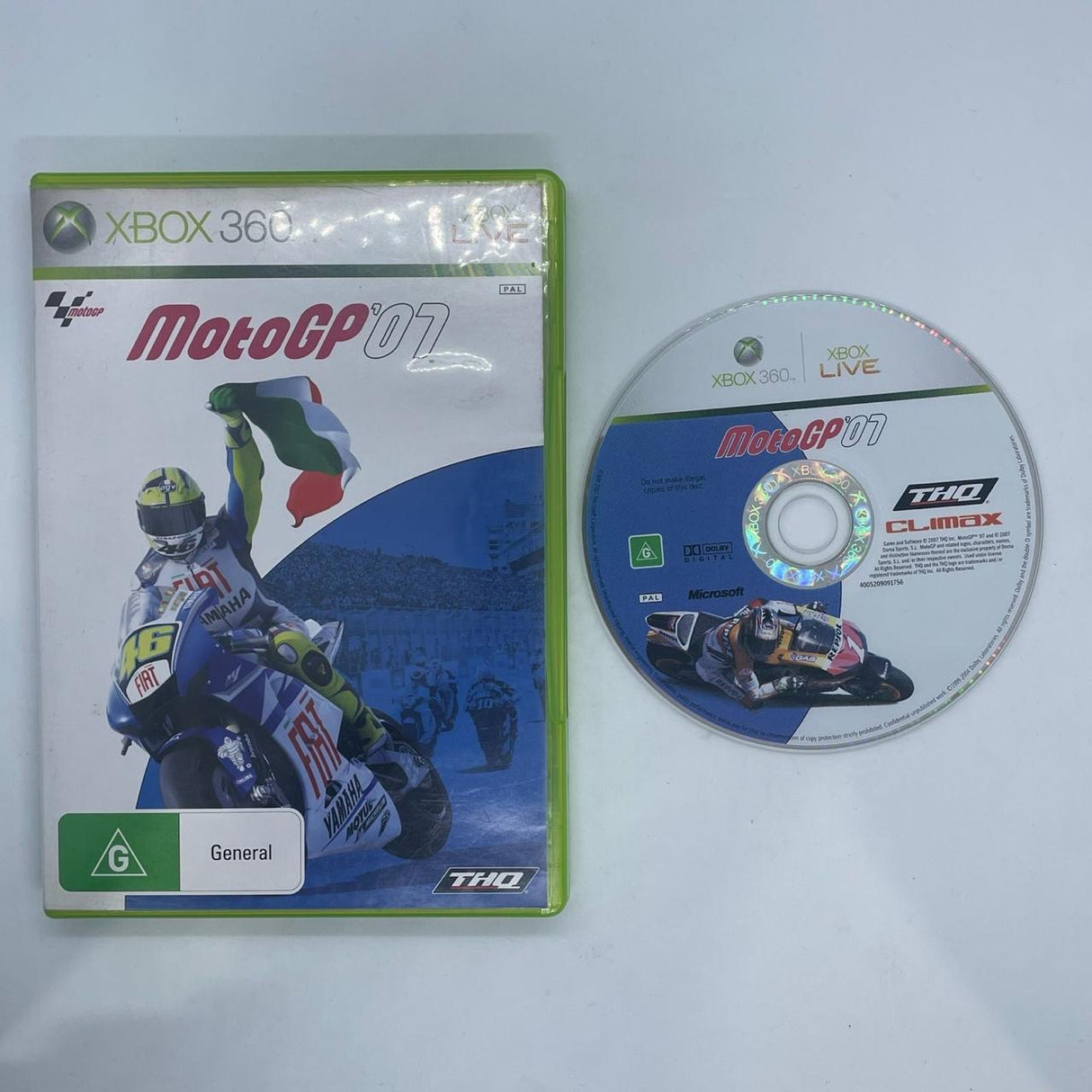 Moto GP 07 Xbox 360 Game PAL