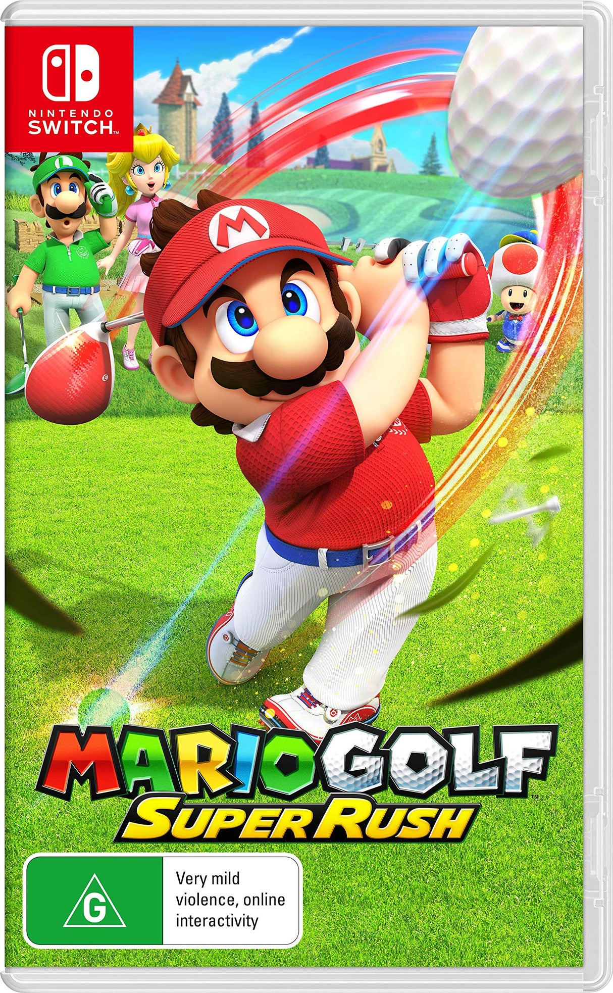 Mario Golf Super Rush Nintendo Switch Game