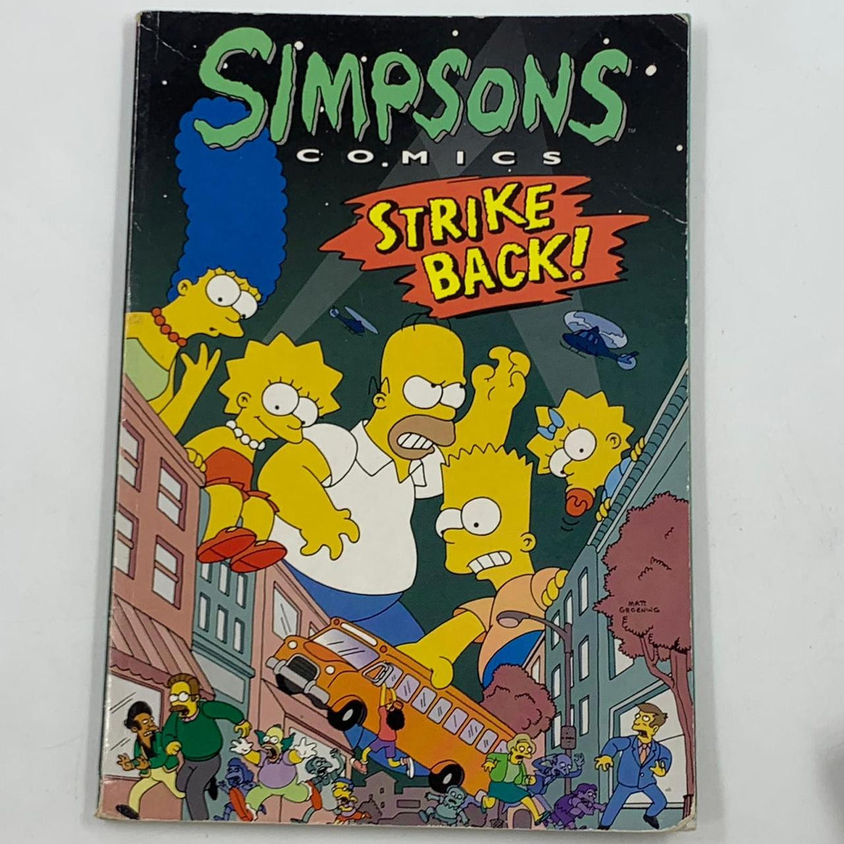 Simpsons Comics Strike Back Graphic Novel