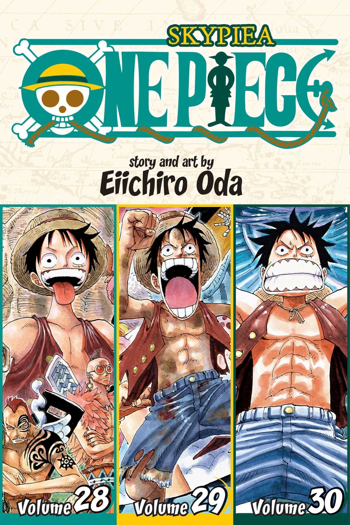 One Piece Vol. 10 Includes vols. 28, 29 & 30 Manga Book