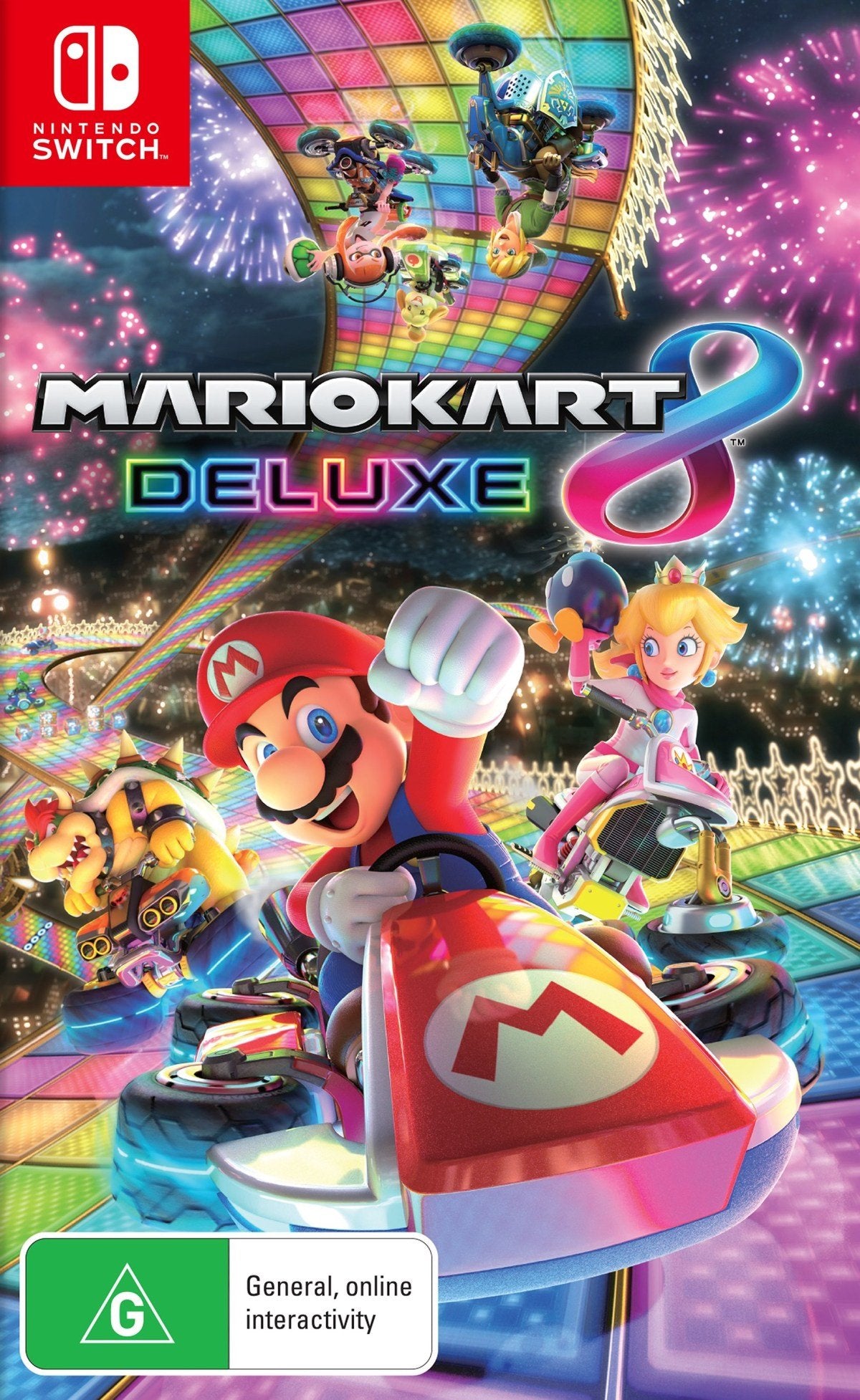 Mario Kart 8 Deluxe Nintendo Switch Game