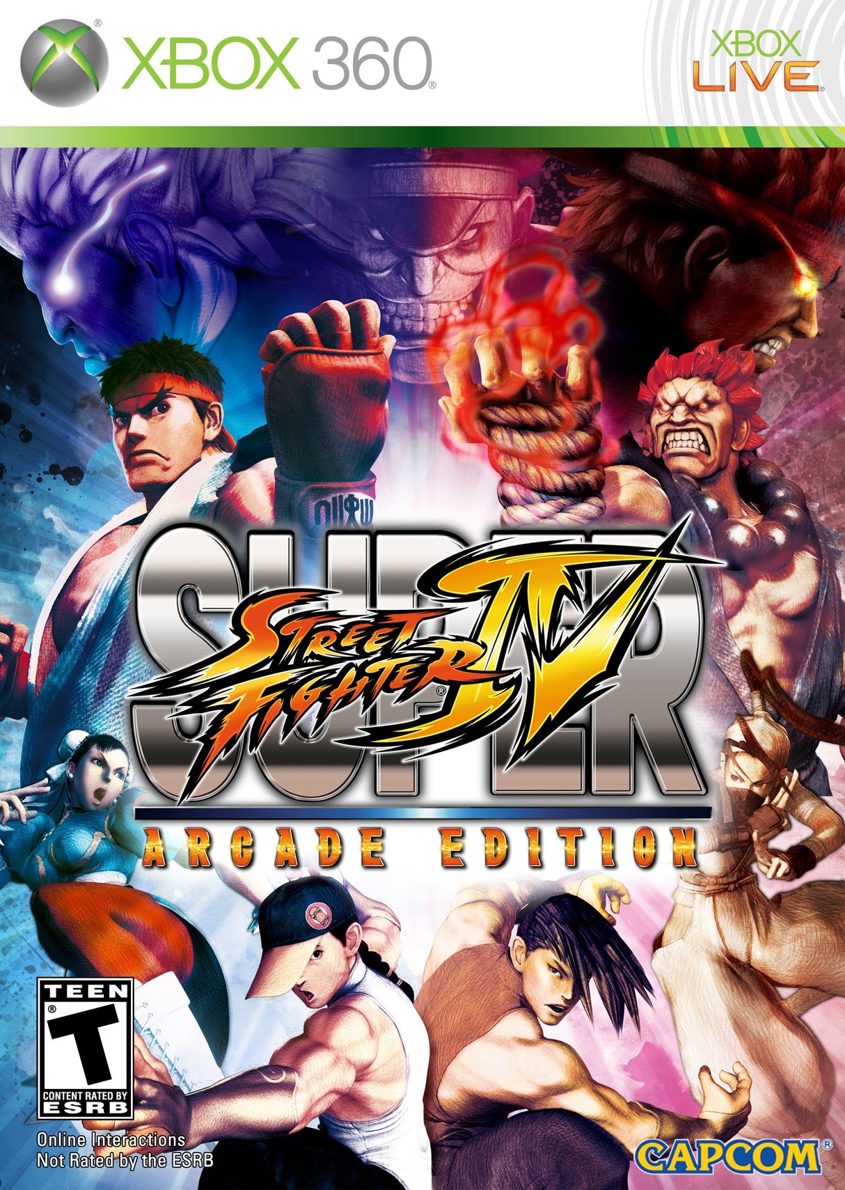 Super Street Fighter IV: Arcade Edition Xbox 360 Game PAL