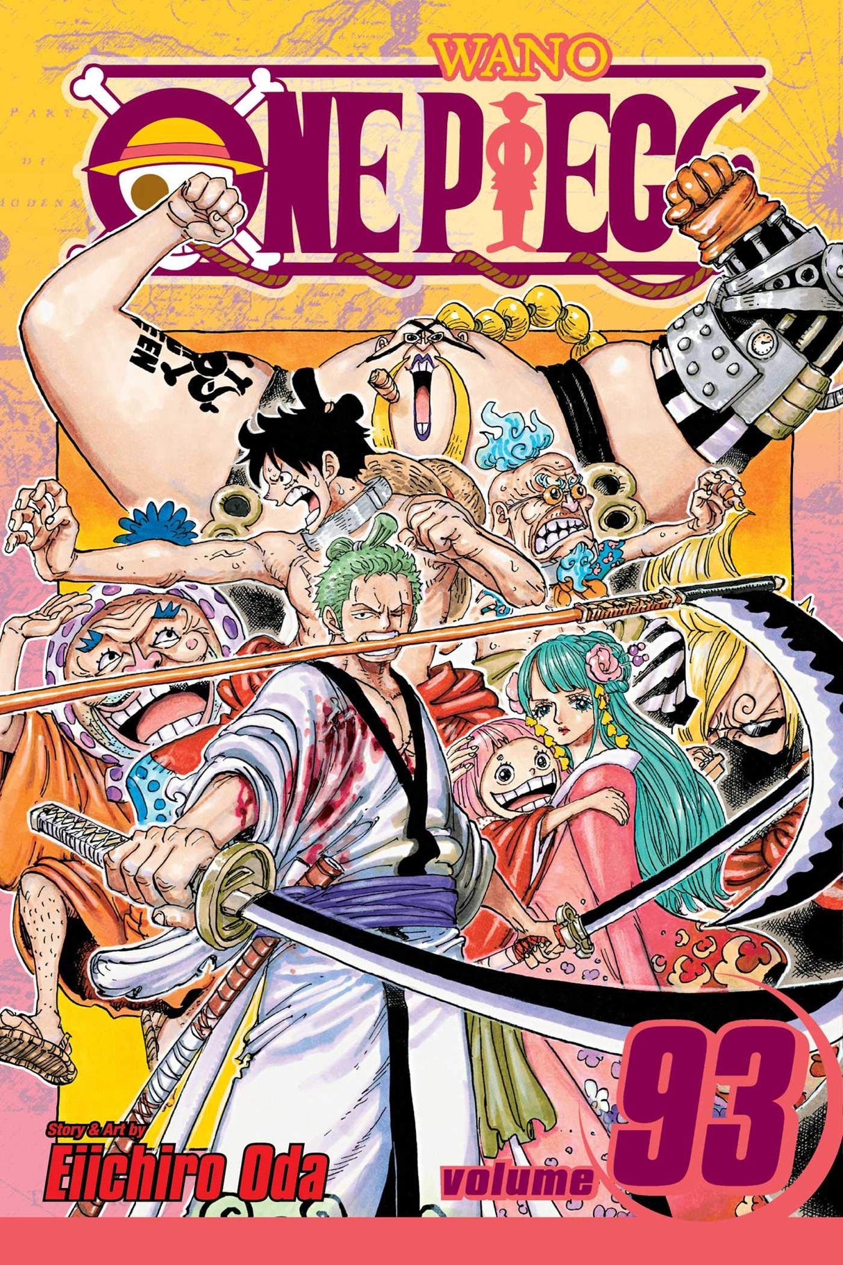 One Piece, Volume 93 Paperback Book - Trippy Trades 