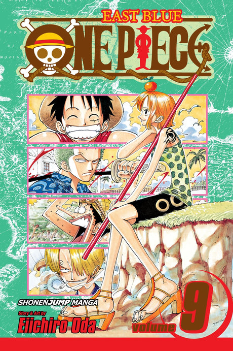 One Piece, Vol. 9 Volume 9 Tears Paperback Book - Trippy Trades 