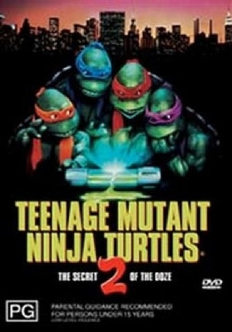 Teenage Mutant Ninja Turtles 2 Secret Of The Ooze DVD