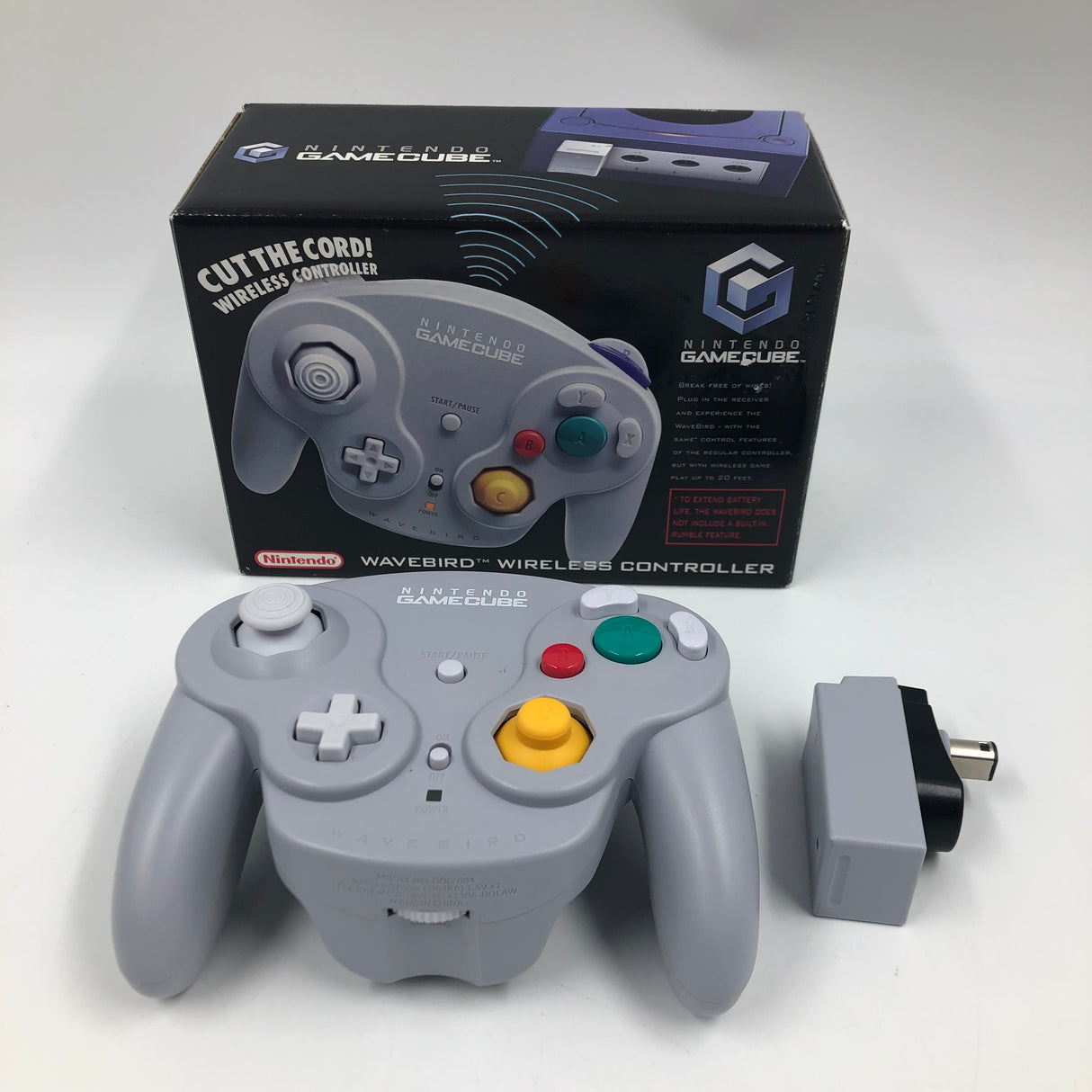 Nintendo Gamecube Wavebird Wireless Controller Boxed