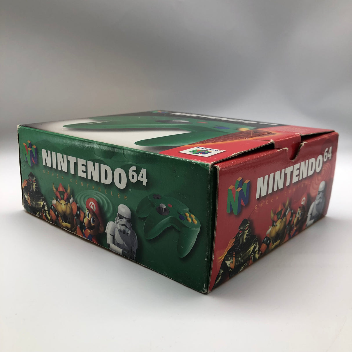 Nintendo 64 N64 Green Controller Boxed PAL 9JE4 - Trippy Trades 