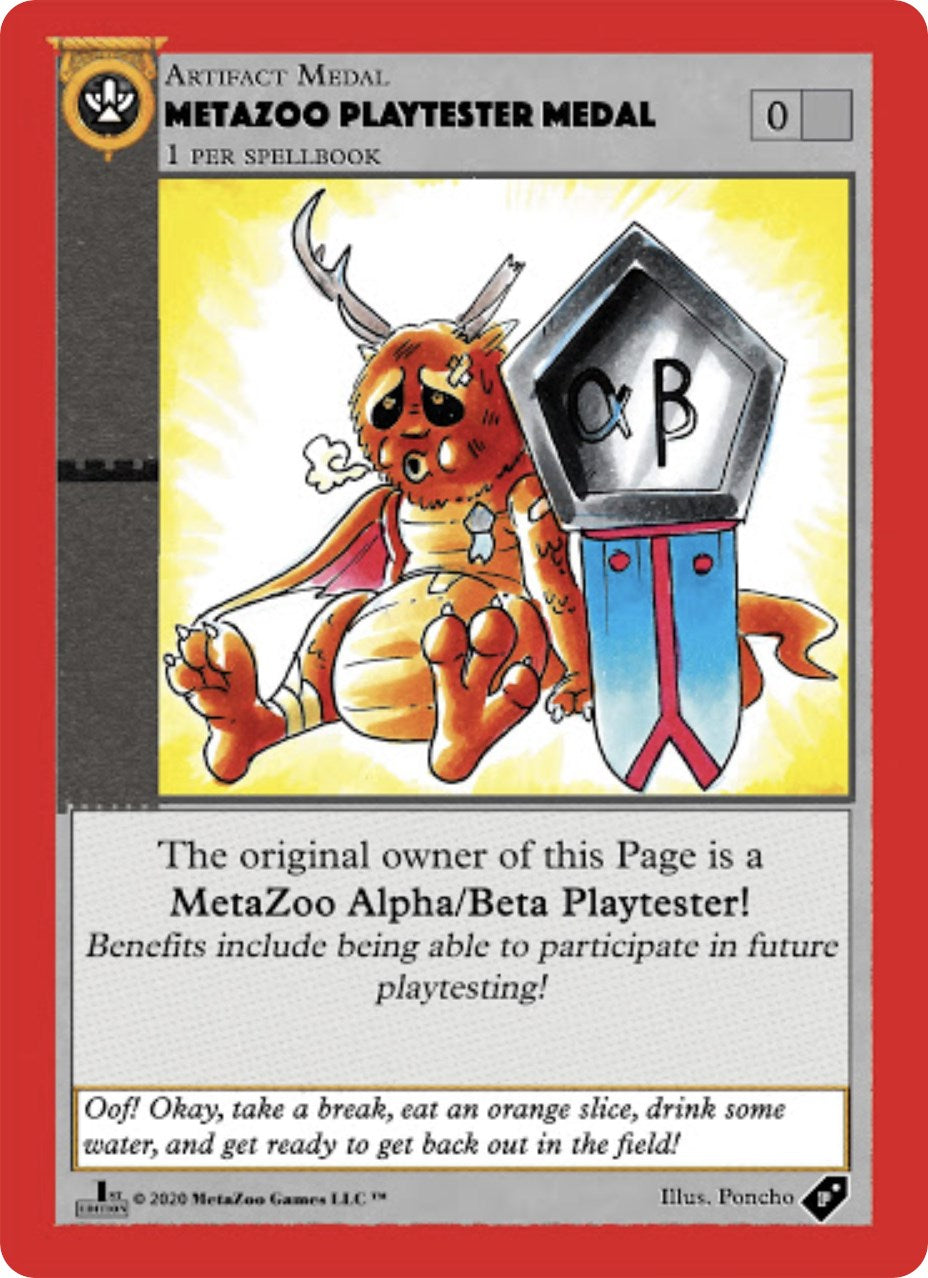 Metazoo Playtester Medal [Medals]