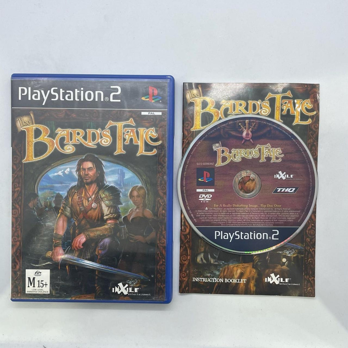 The Bard's Tale PS2 Playstation 2 Game + Manual PAL