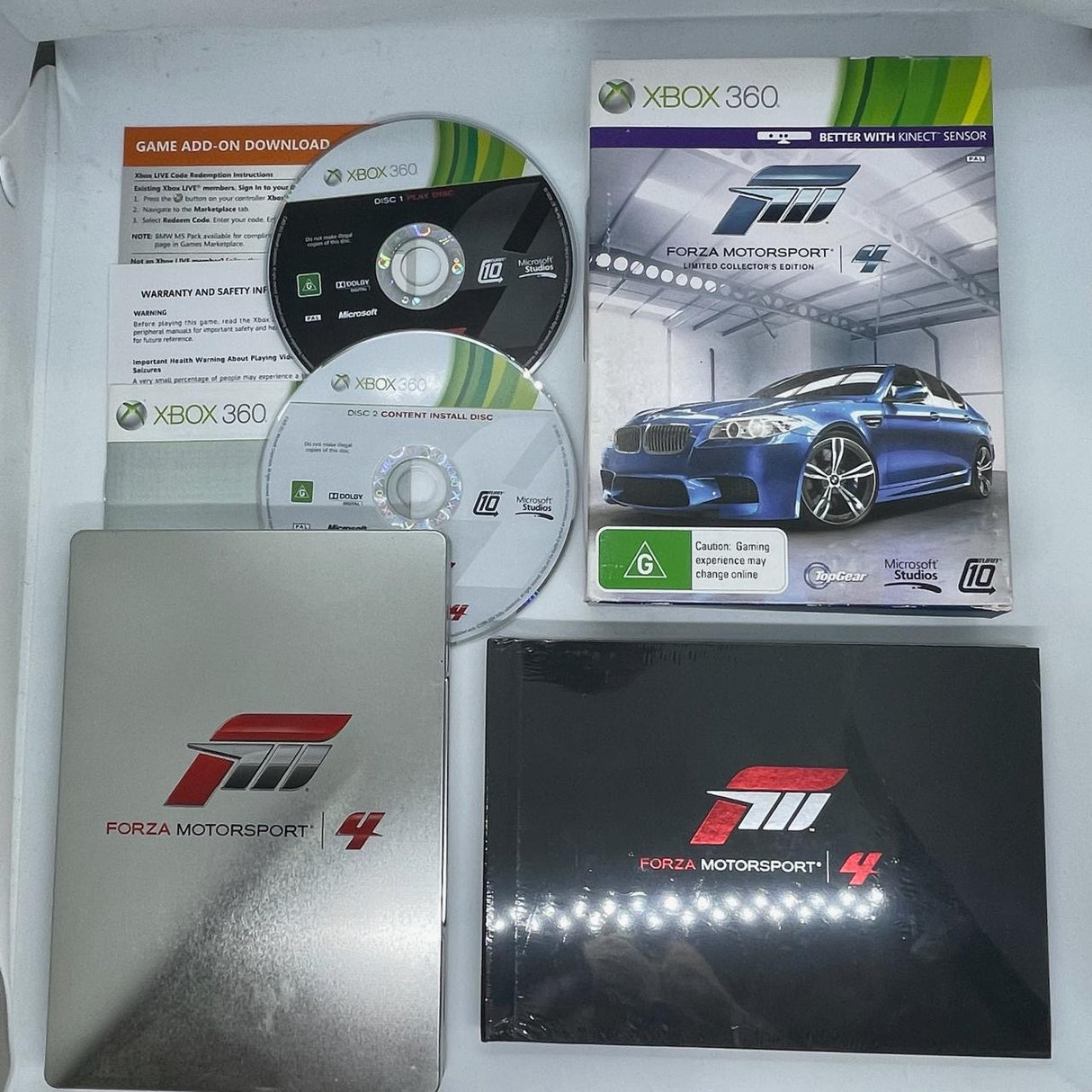 Forza Motorsport 4 Limited Collector's Edition Xbox 360 Game PAL