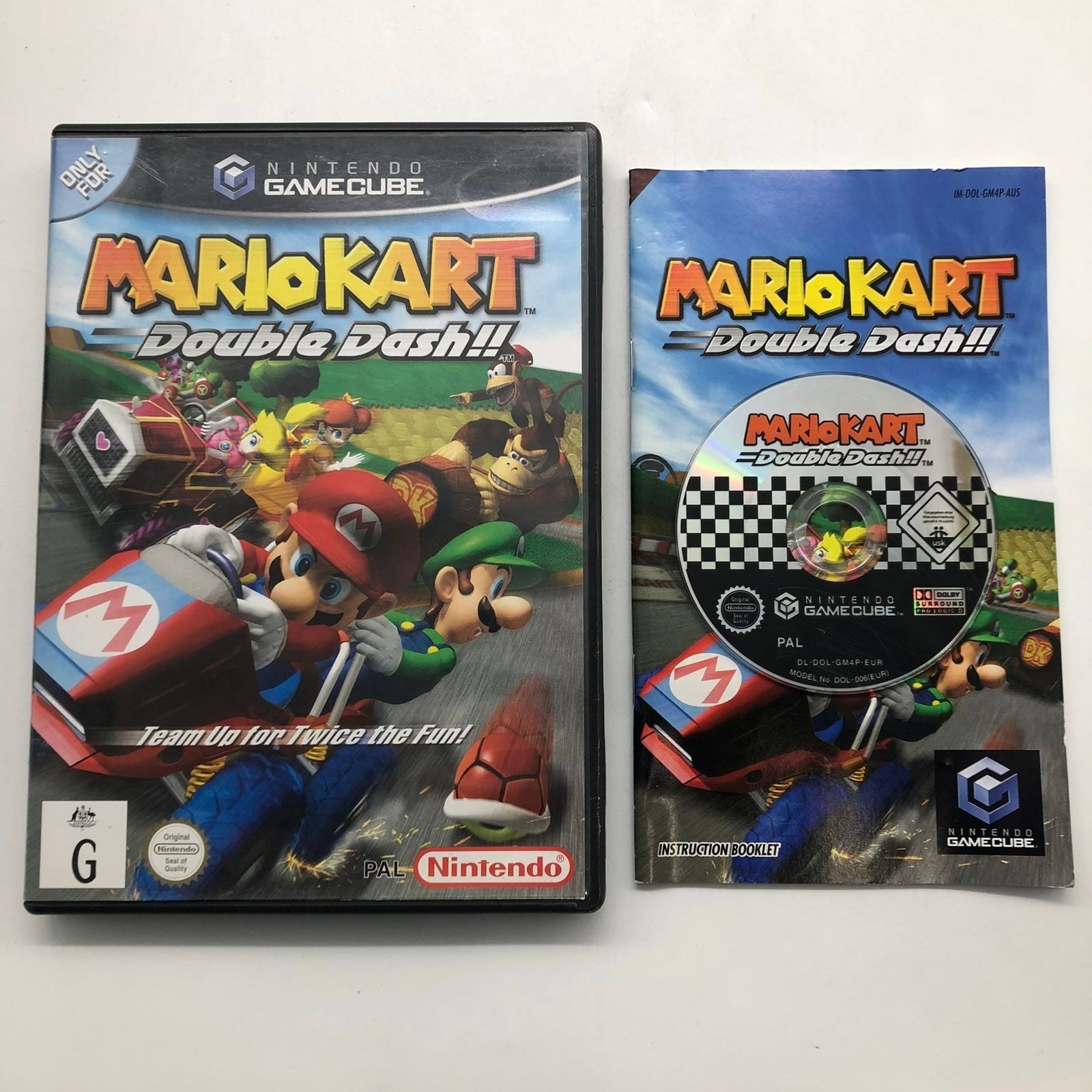 Mario good Kart Double Dash for Nintendo GameCube