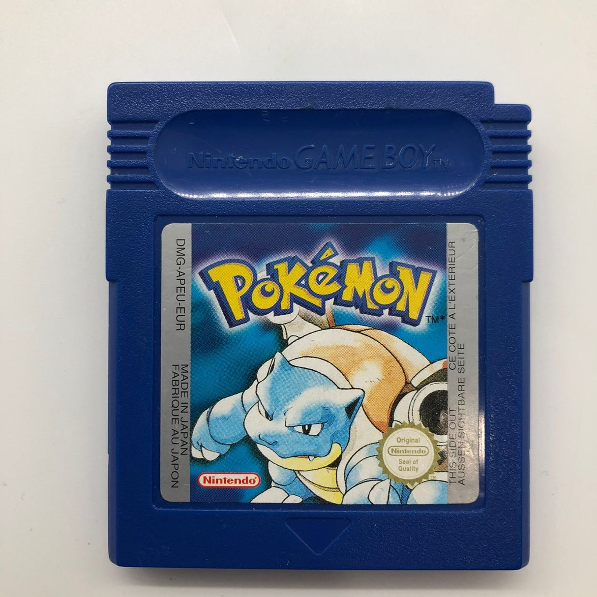 Pokémon Blue Nintendo Gameboy Original Game Cartridge New Save Battery