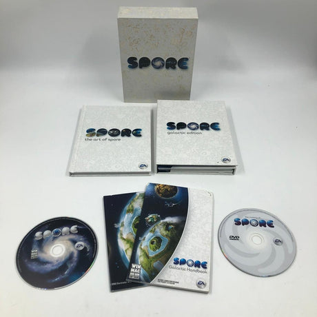 Spore Galactic Edition Dvd The Art of Spore Book, handbook, & gaming disc 16JE4 - Trippy Trades 