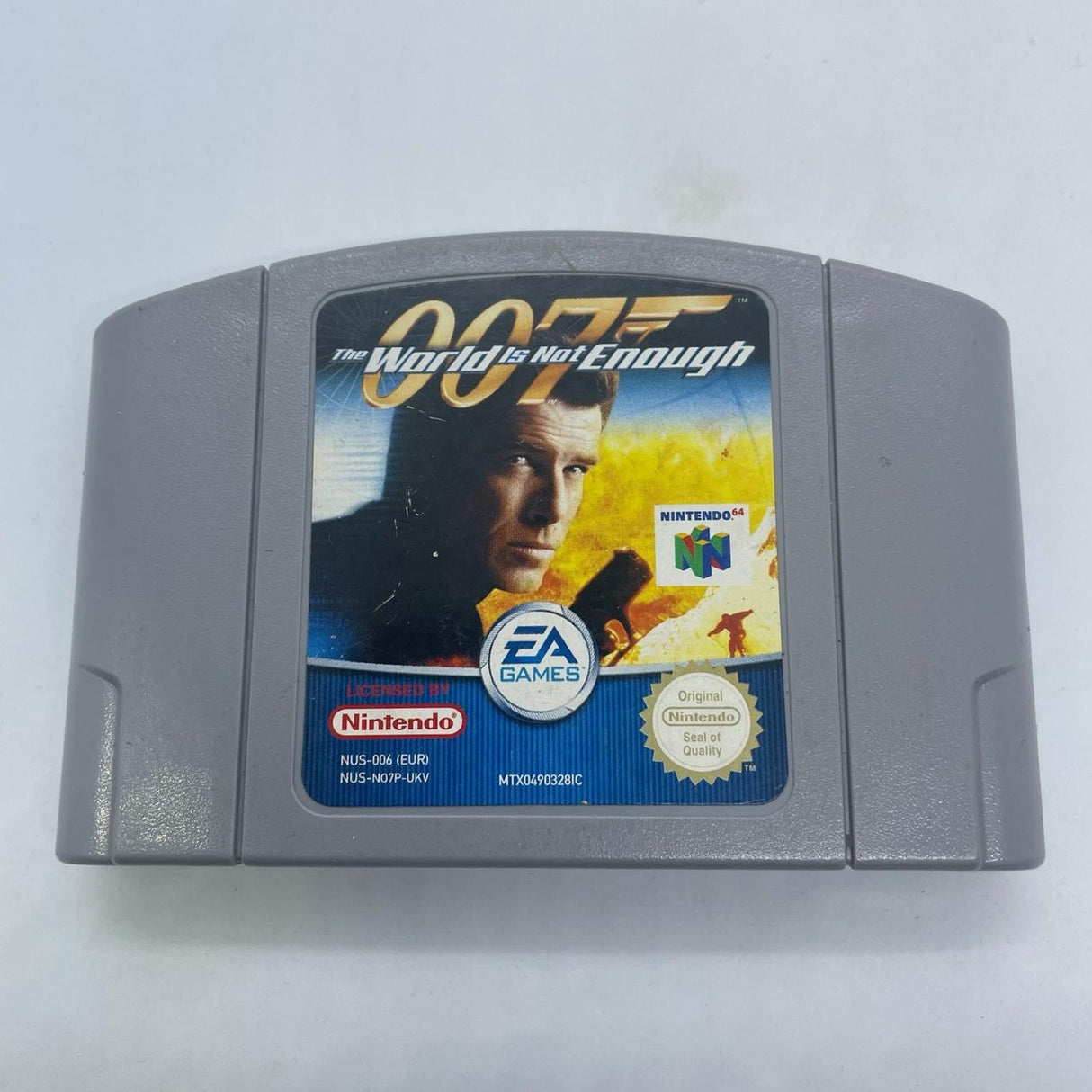 007 The World Is Not Enough Nintendo 64 N64 Game Cartridge PAL