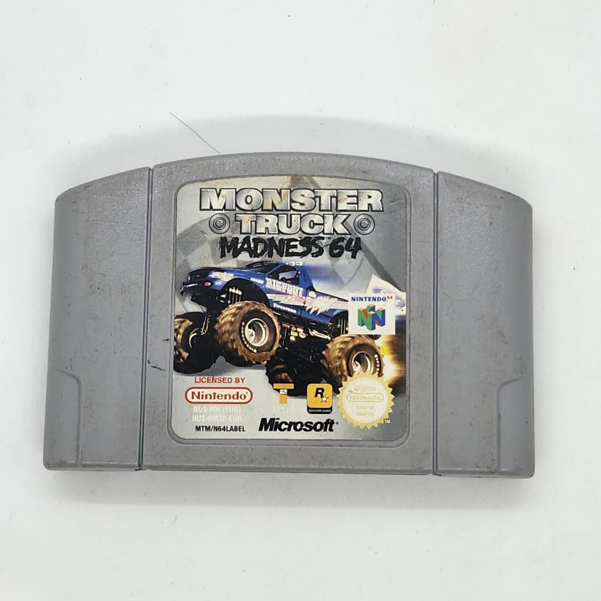 Monster Truck Madness 64 Nintendo 64 N64 Game Cartridge PAL