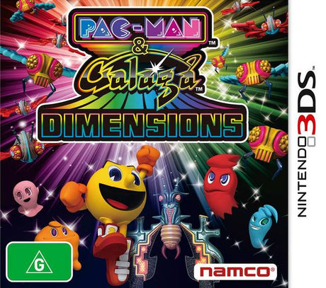 Pac-Man & Galaga Dimensions 3DS Game PAL Nintendo 3DS Game