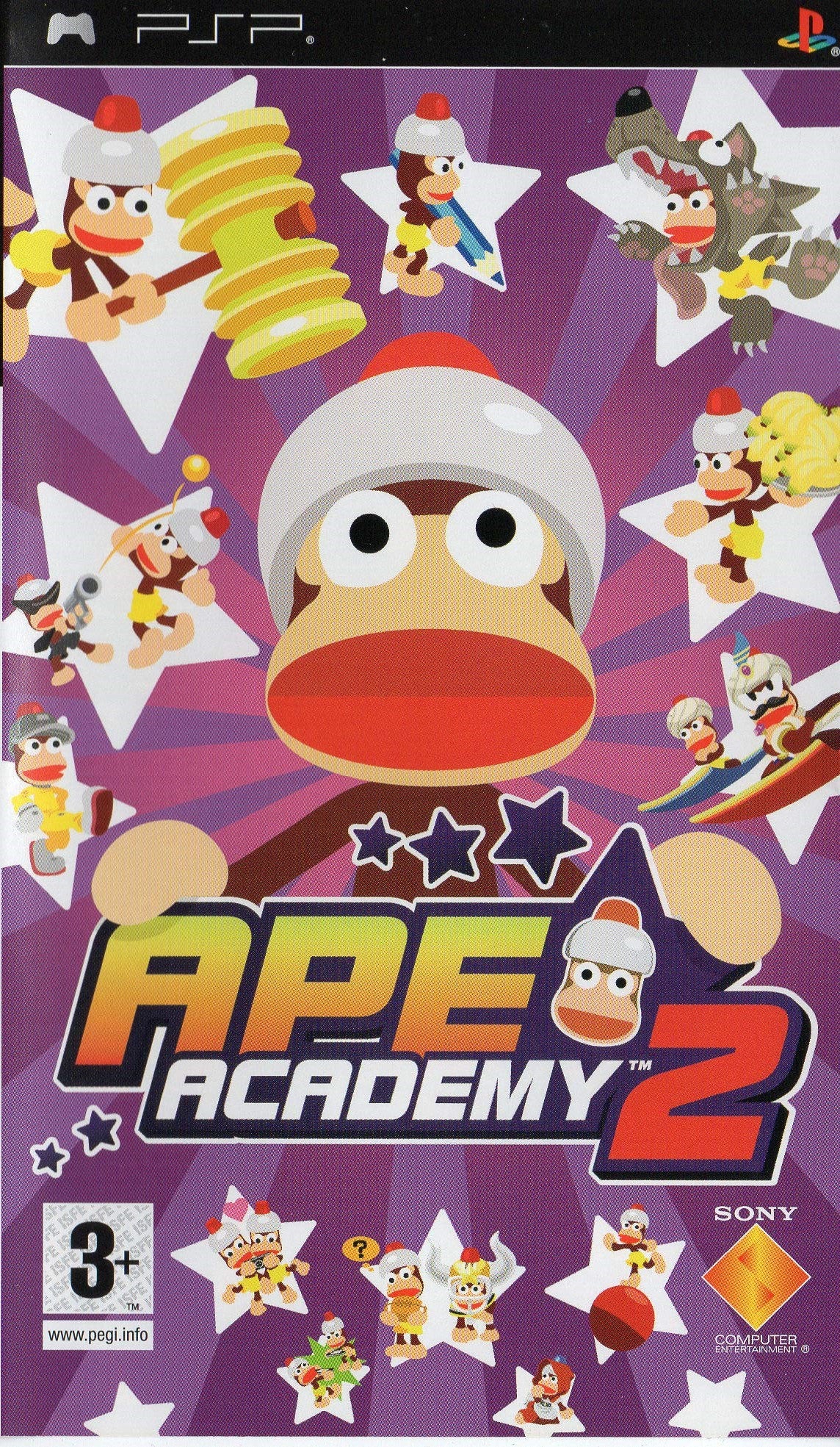 Ape Academy 2 Playstation Portable PSP Game PAL