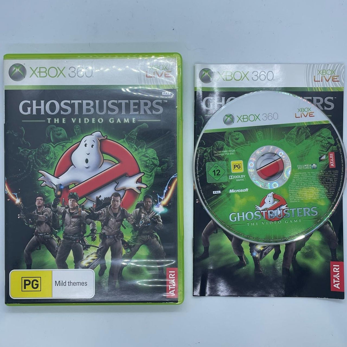 Ghostbusters The Video Game Xbox 360 Game + Manual PAL