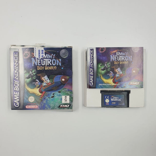 Jimmy Neutron Nintendo Gameboy Advance GBA Game Boxed Complete PAL - Trippy Trades 