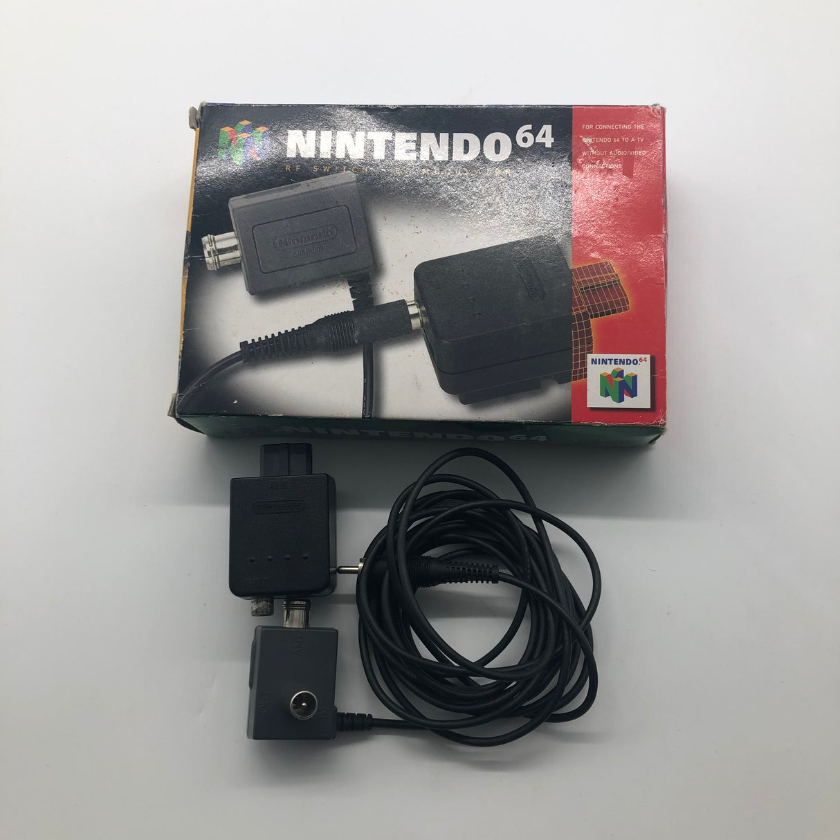 Nintendo 64 N64 RF Switch/RF Modulator Boxed 28A4 - Trippy Trades 