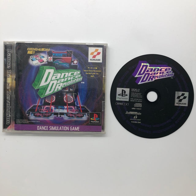 Dance Dance Revolution PS1 Playstation 1 Game NTSC-J 28A4 - Trippy Trades 