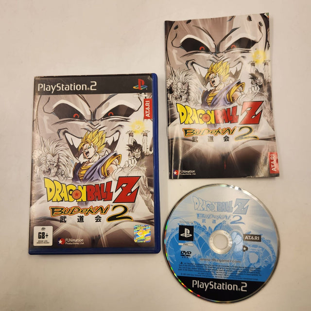 Dragon Ball Z Budokai 2 PS2 Playstation 2 Game + Manual PAL 28JY4 - Trippy Trades 