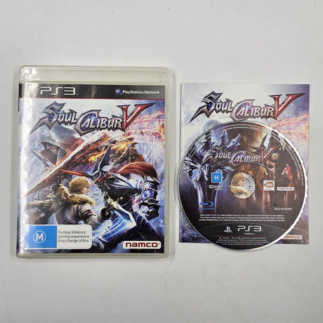 Soul Calibur V PS3 Playstation 3 Game + Manual PAL 16JE4 - Trippy Trades 