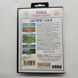 Olympic Gold Sega Master System Game + Manual PAL