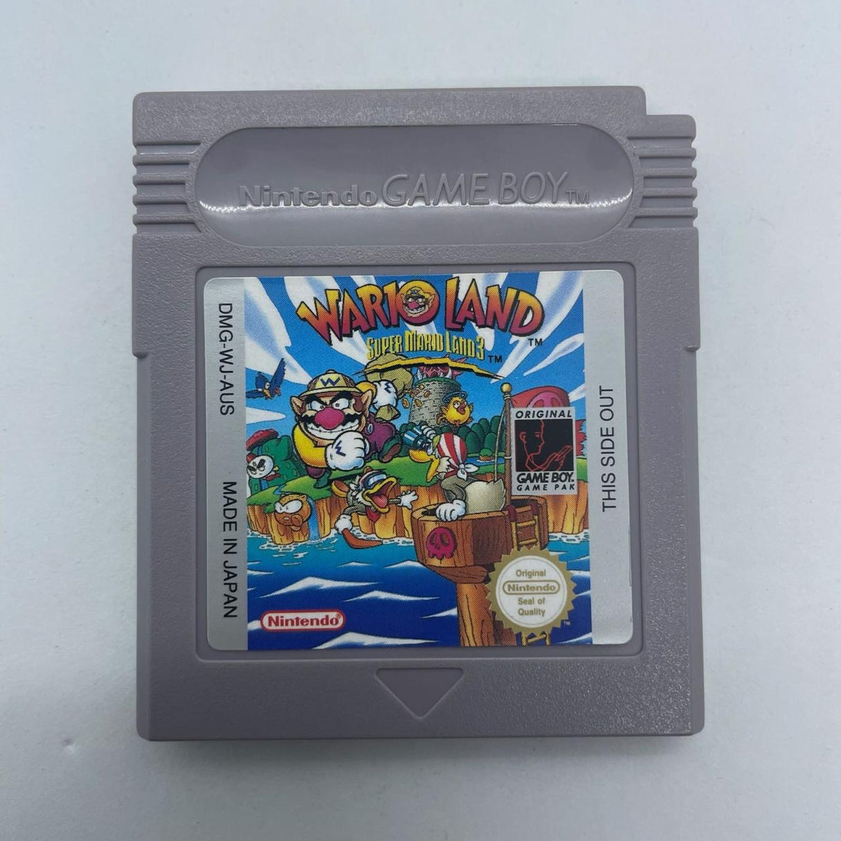 Super Mario Land 3 Wario Land Nintendo Gameboy Original Game Cartridge