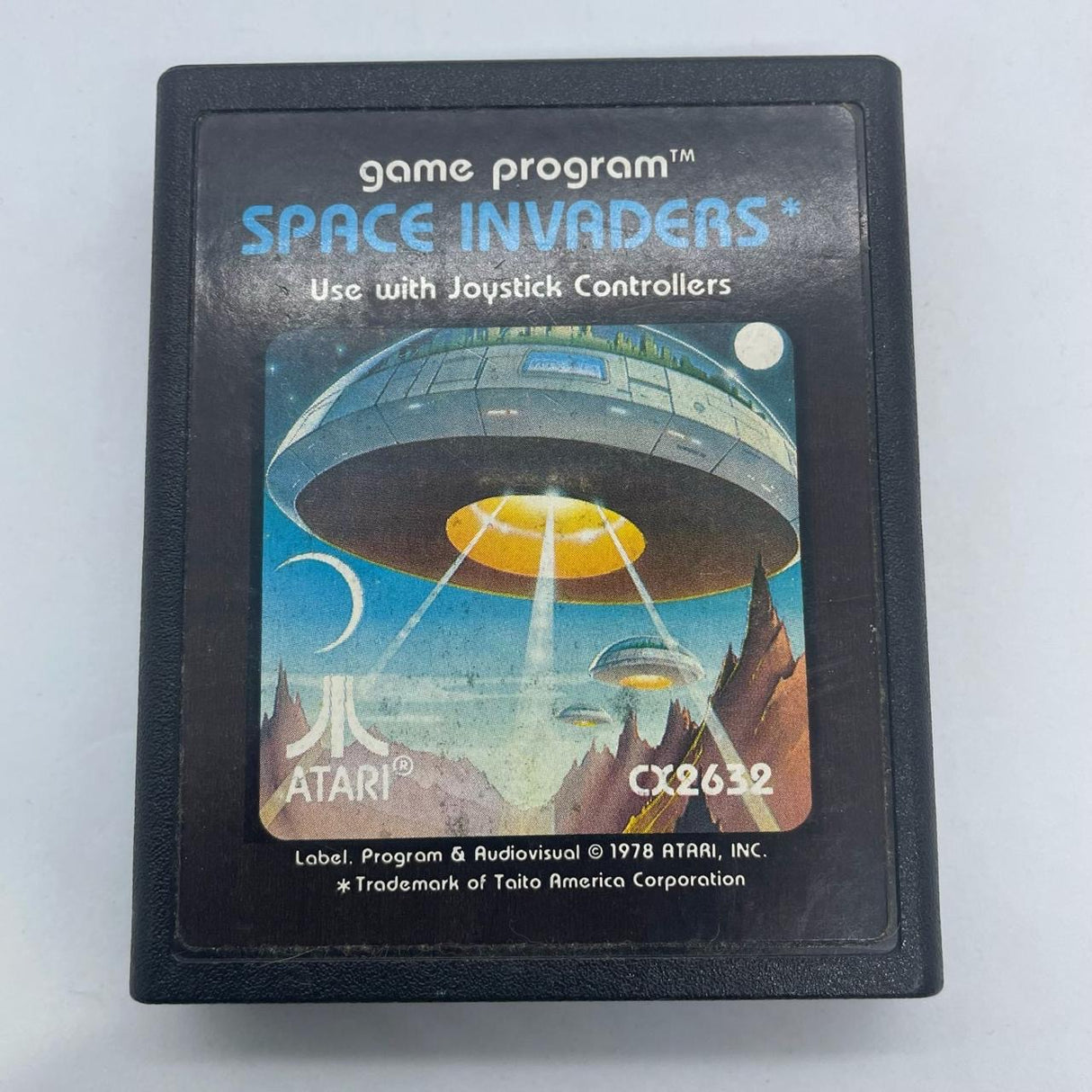 Space Invaders Atari 2600 Game Program Cartridge PAL