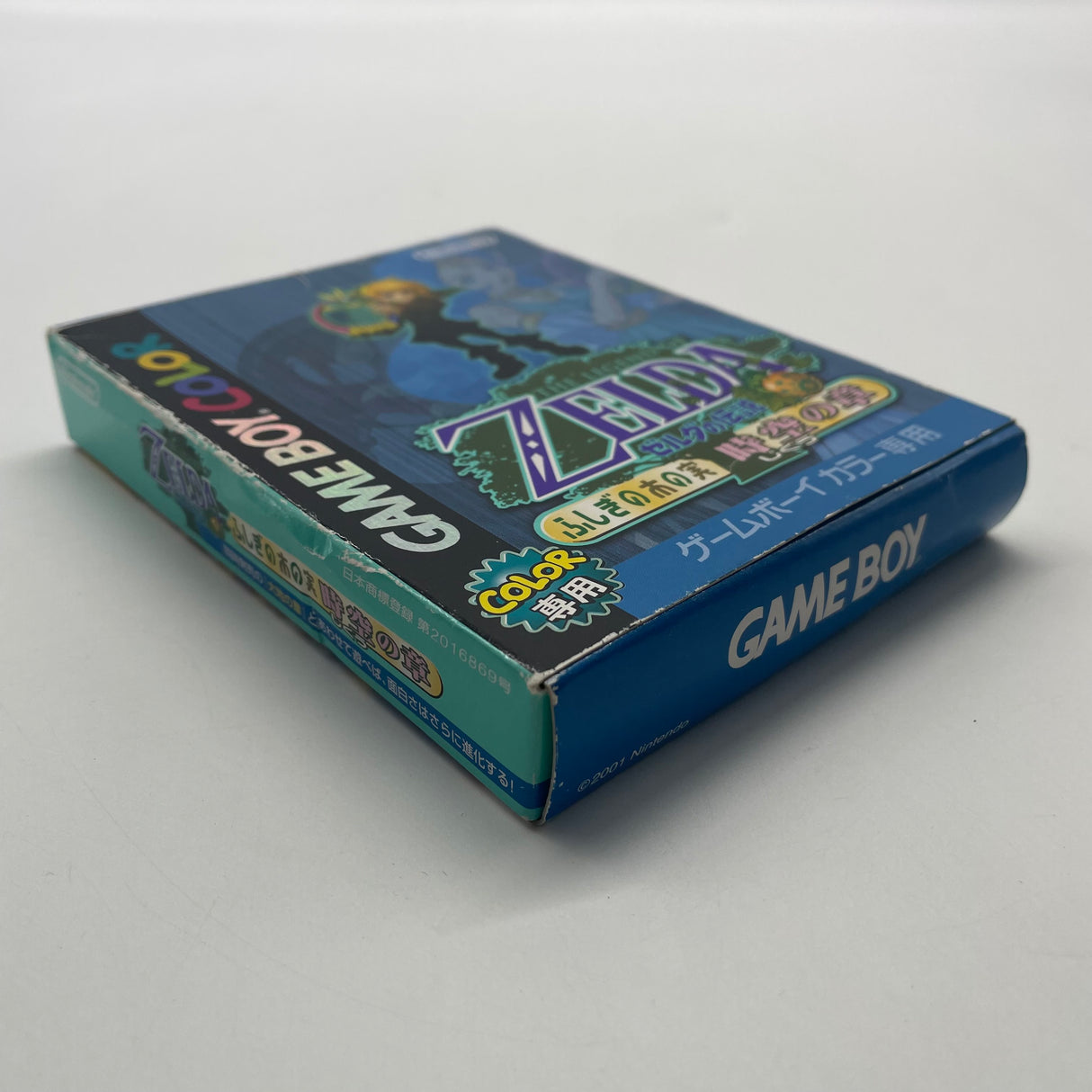 The Legend of Zelda: Oracle of Ages Boxed Game Boy Color Japan Japanese Game