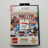 Olympic Gold Sega Master System Game + Manual PAL